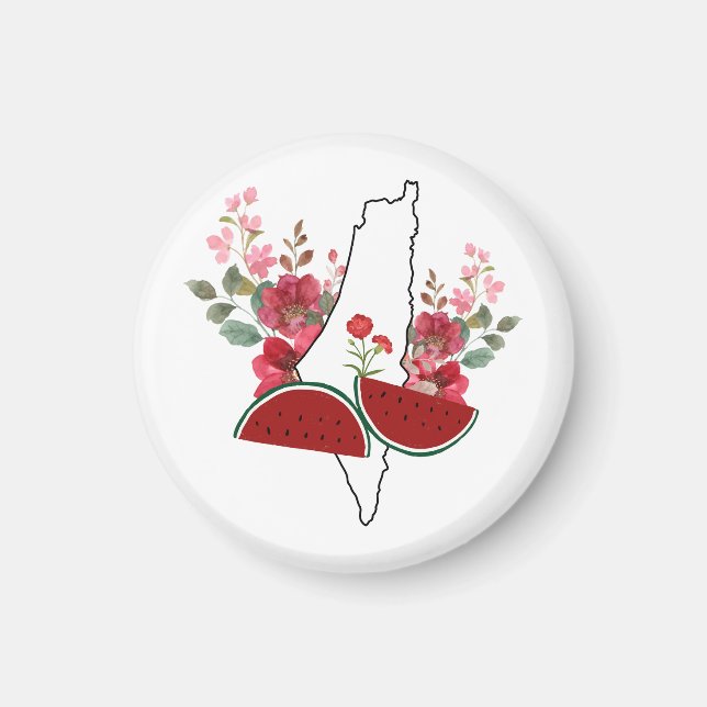 Imã Traditional Palestine elements in palestine map (Frente)