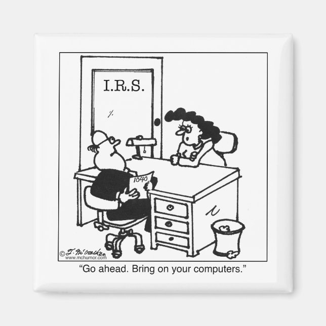 Imã Traga seus computadores IRS (Frente)