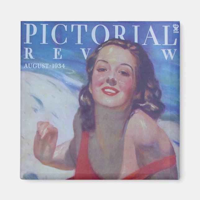 Imã Traje de banho 1934 (Frente)