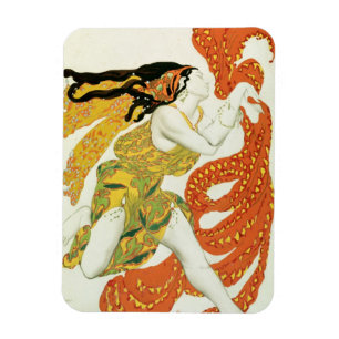 Ímã Traje o design para um bacchante 'em Narcisse