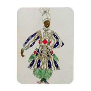 Ímã Traje para um "negro", de Aladdin, 1916 (cor