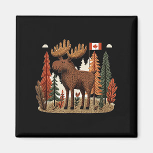 Imã Traje Patriótico de Mose com Bandeira do Canadá