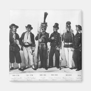 Imã Trajes de fuzileiros navais franceses desde 1680