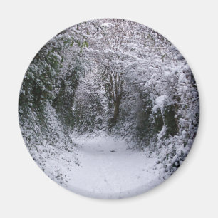 Imã Trajeto nevado