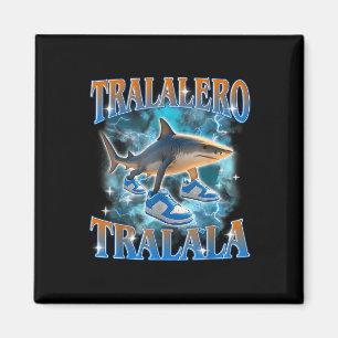 Imã Tralalalero Tralala Shark Meme Bootle