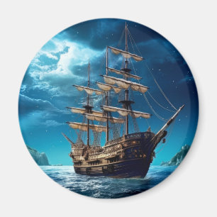 Imã Tranquilo de Aventura de Viagem de Navio de Navega