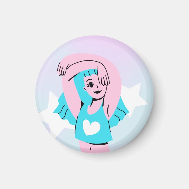 Imã trans art on magnet (Frente)