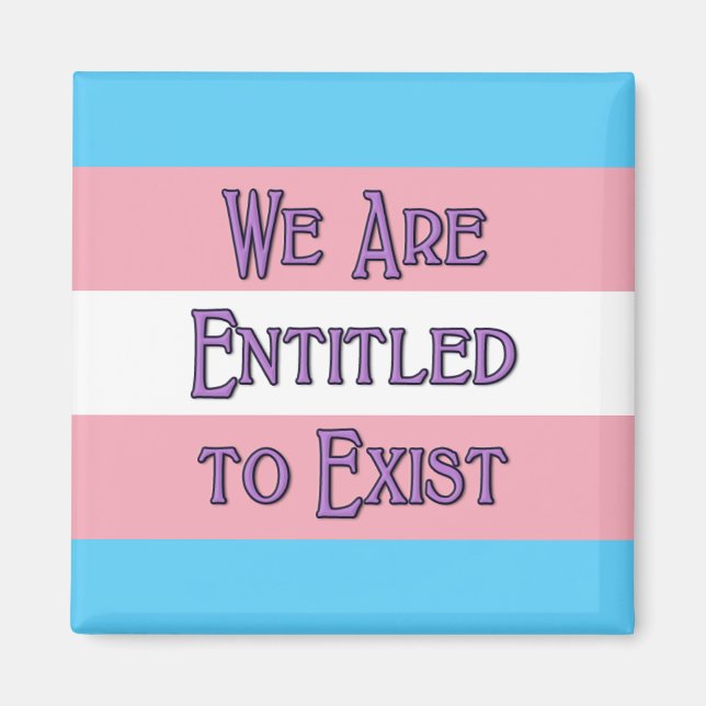 Imã Trans Somos... (Frente)