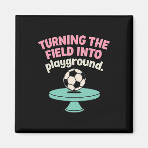 Imã Transformando o Campo no Meu Playground de Futebol