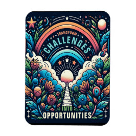 Ímã Transformar desafios em oportunidades