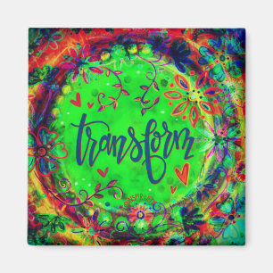 Imã "Transformar'' UMA PALAVRA Inspirivity Magnet