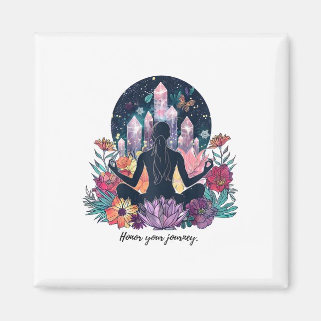 Imã Transforme Seu Espaço Com Inspirações De Yoga E Me (Frente)