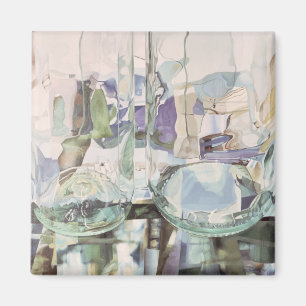 Imã Transparência Verde