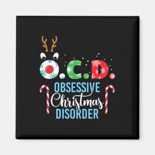 Imã Transtorno Obsessivo do Natal! Gif de Chifres de R
