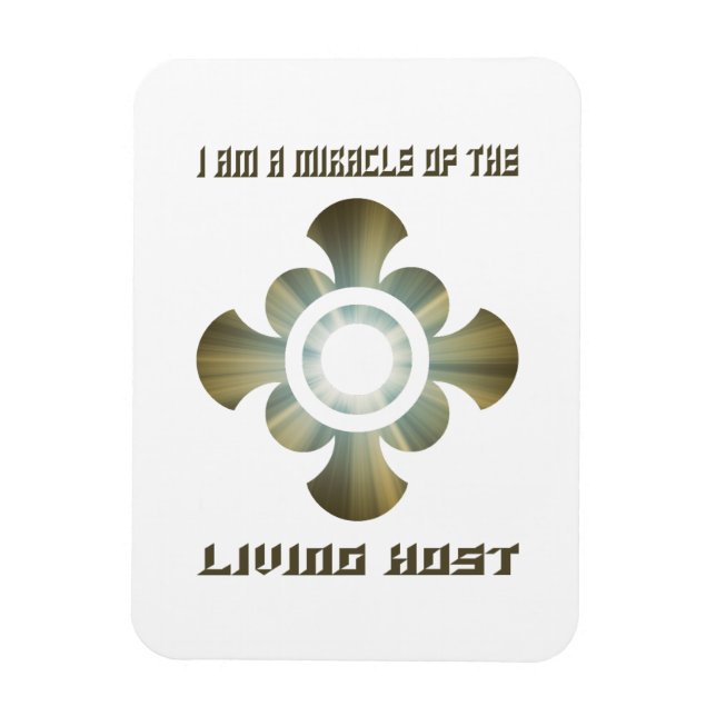 Ímã Transubstanciação no Santo Eucarista (Vertical)