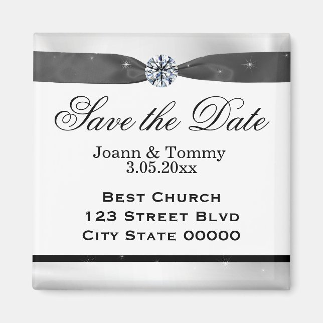 Imã Traperia Preta e Branca Clássica (Frente)