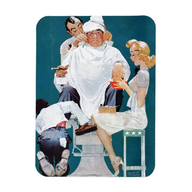 Ímã Tratamento do cheio (Vertical)