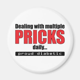 Imã Tratar os Pricks múltiplos diariamente (vermelho)