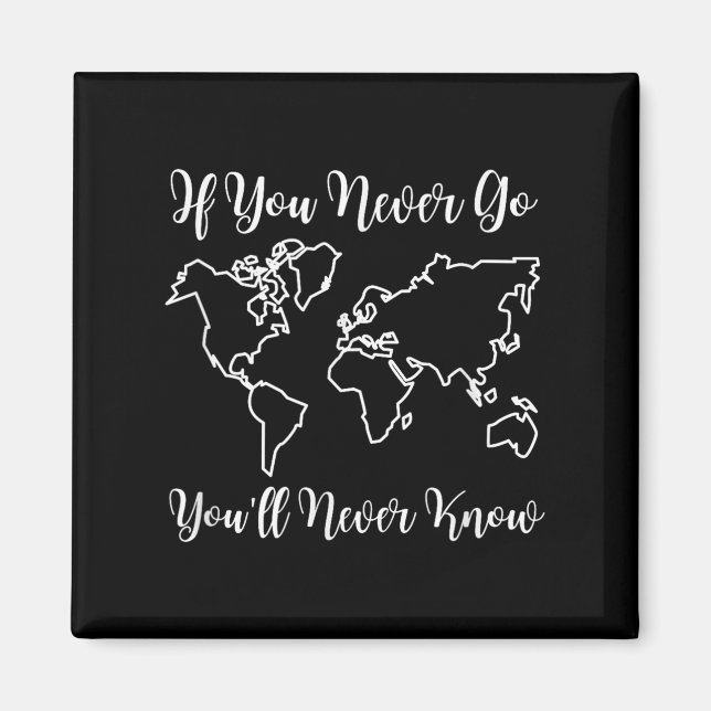 Imã Travel - If You Never Go, You'll Never Know  (Frente)