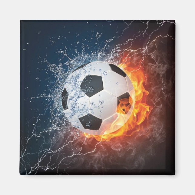 Imã Travesseiro de Arremesso de Bola de Futebol/Futebo (Frente)