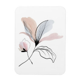 Ímã Travesseiro de Flores Aquarela