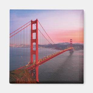 Imã Travesseiro decorativo da ponte ouro