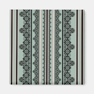 Imã Travesseiro decorativo preto, abertura