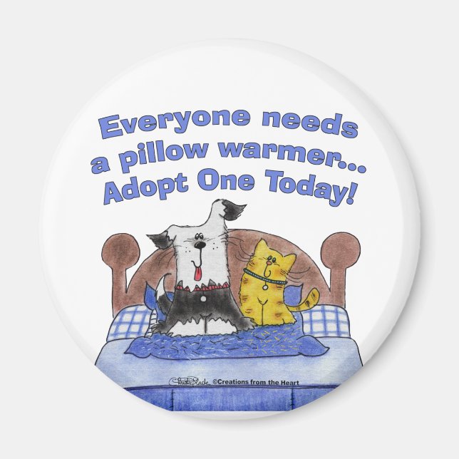 Imã Travesseiro Warmers (Frente)