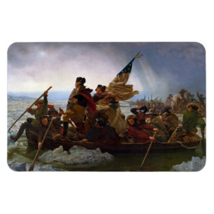 Ímã Travessia do Delaware 1776: General George Washing