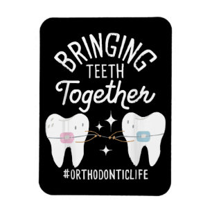 Ímã Trazendo Dentes Juntos - Ortodontista