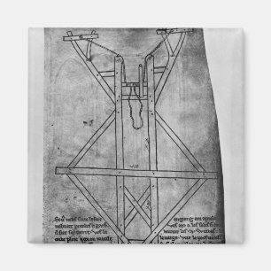 Imã Trebuchet, máquina para jogar setas