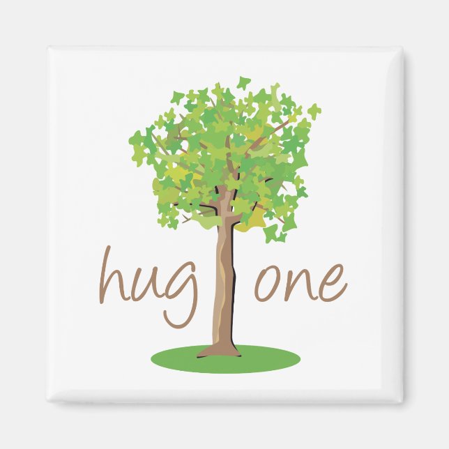 Imã Tree Hugger (Frente)