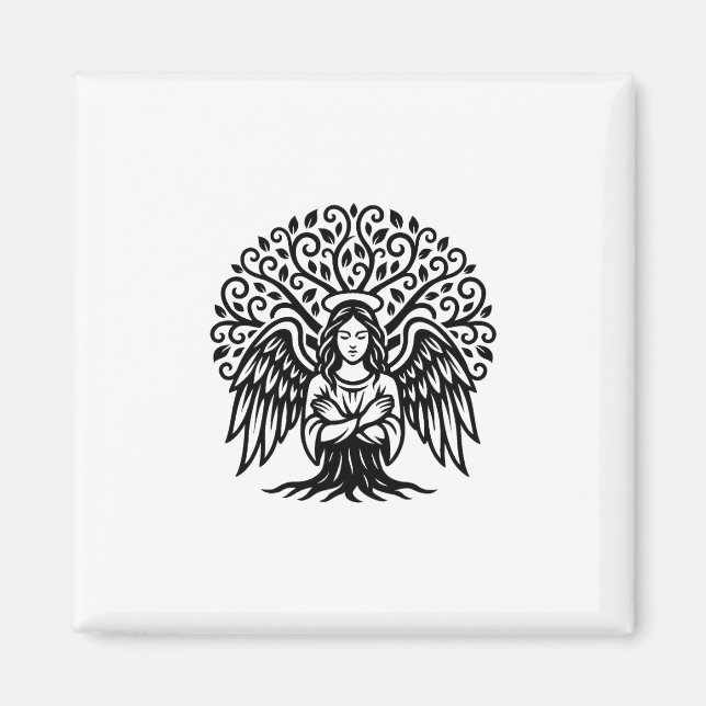 Imã Tree of Wings Magnet  (Frente)
