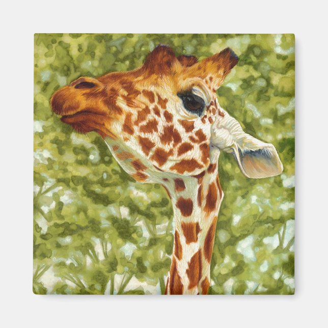 Imã Tree Topper - Girafa Magnet (Frente)