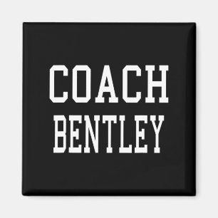 Imã Treinador Bentley Futebol Personalizado Time de Fu