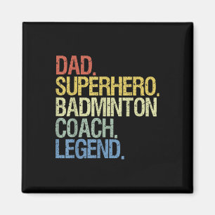 Imã Treinador de Badminton Pai