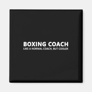 Imã Treinador de Boxing Definition Encaixe Engraçado