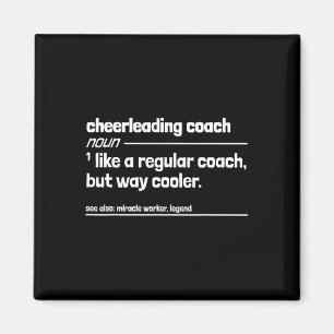 Imã Treinador de Cheerleading Como o Regular Mas Muito