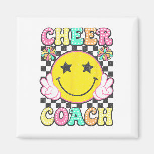 Imã Treinadora de Torcida Retro Cheerleader Liderança