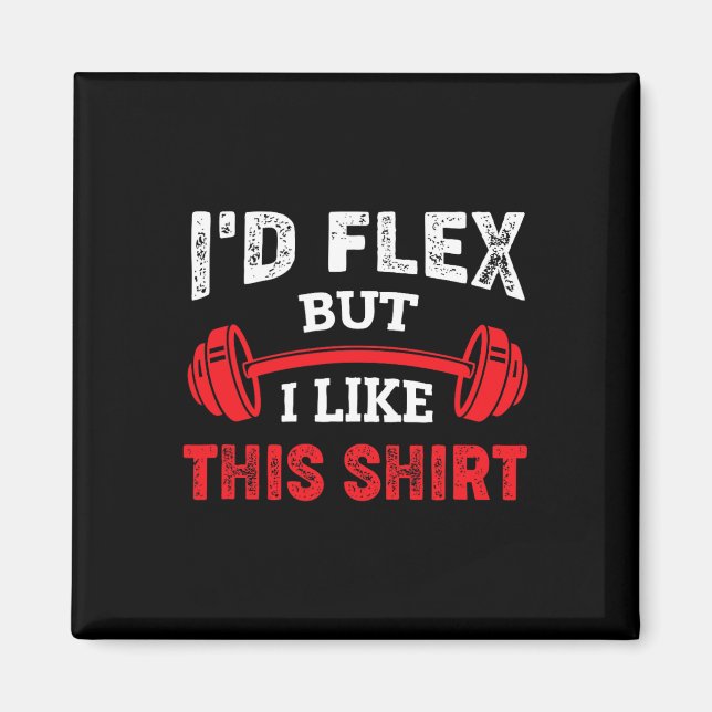 Imã Treinamento De Criança De Bacalhau Eu Flex Mas Eu  (Frente)