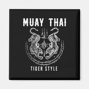 Imã Treinamento de Kickboxing Vintage Muay Thai Tigar