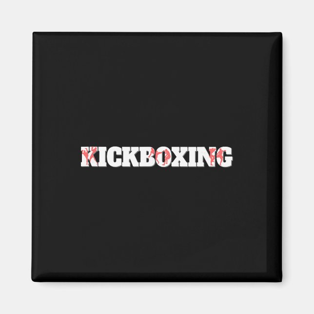 Imã Treinamento de Luta de Caixa de Kickboxing (Frente)