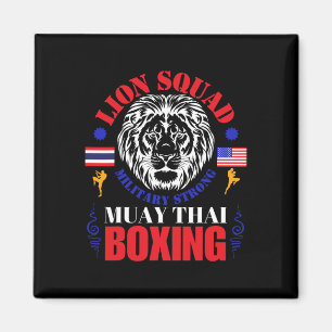 Imã Treinamento de Muay Thai de Kickboxing da Lion Squ
