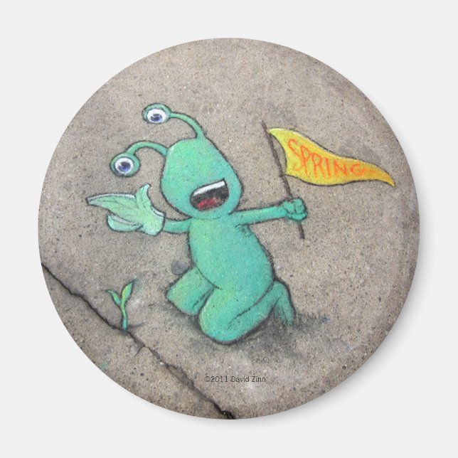 Imã treinamento de primavera do sluggo (Frente)