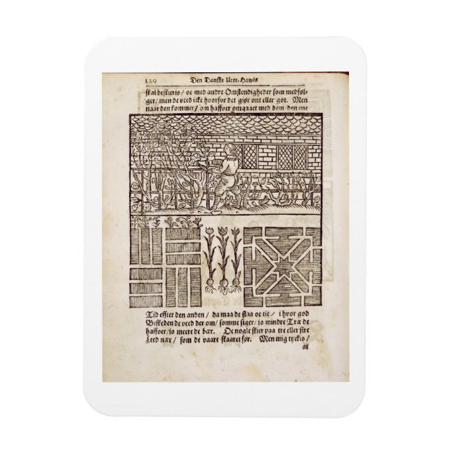 Ímã Treinamento e Plantação no jardim, de "O Duto" (Vertical)