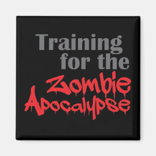 Imã Treinamento Para O Zombie Apocalypse Funny Workout