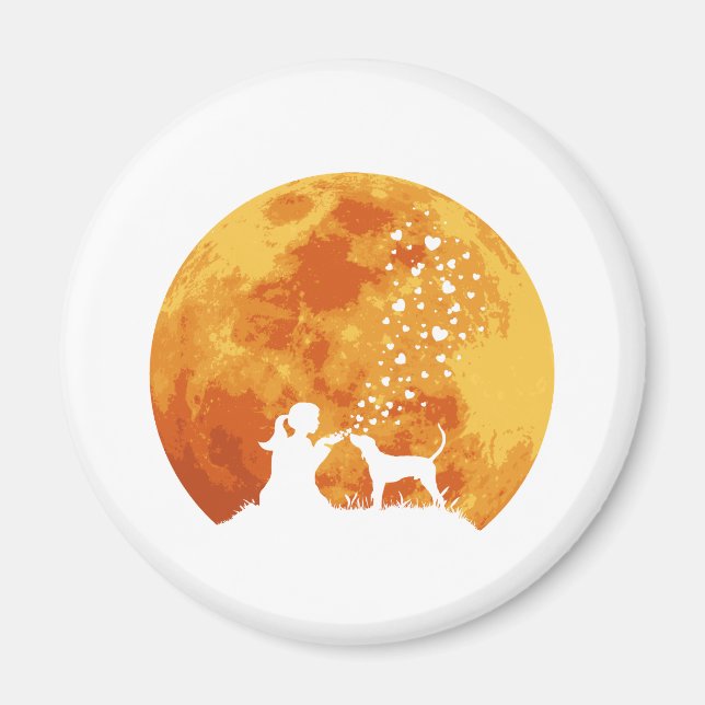 Imã Treing Walker Coonhound (Frente)