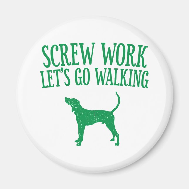 Imã Treing Walker Coonhound (Frente)