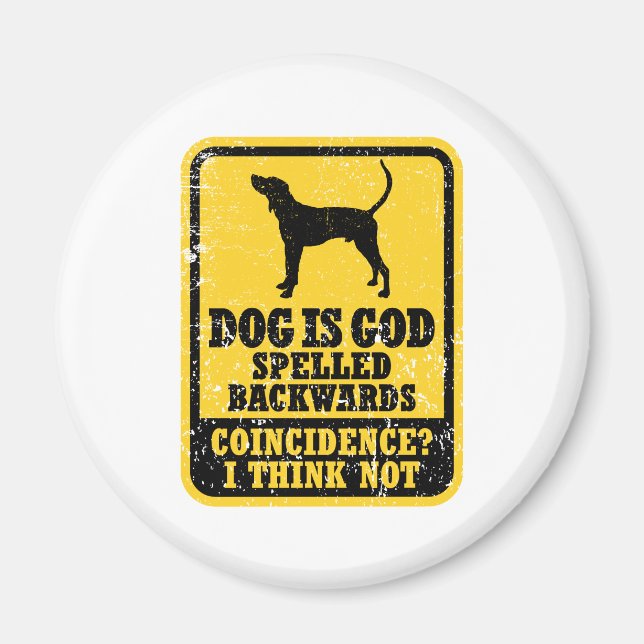 Imã Treing Walker Coonhound (Frente)