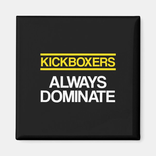 Imã Treino de Kickboxing Sempre Kick Boxing (Frente)